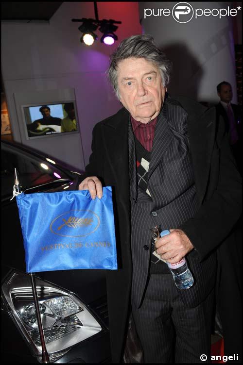 Jean-Pierre Mocky à la soirée 'Before' Cannes à l'atelier Renault, le 17/04/08