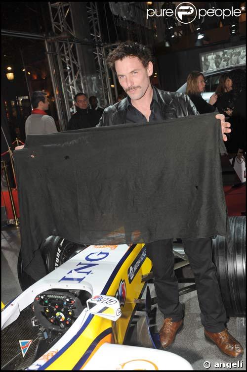 Sagamore Stevenin à la soirée 'Before' Cannes à l'atelier Renault, le 17/04/08