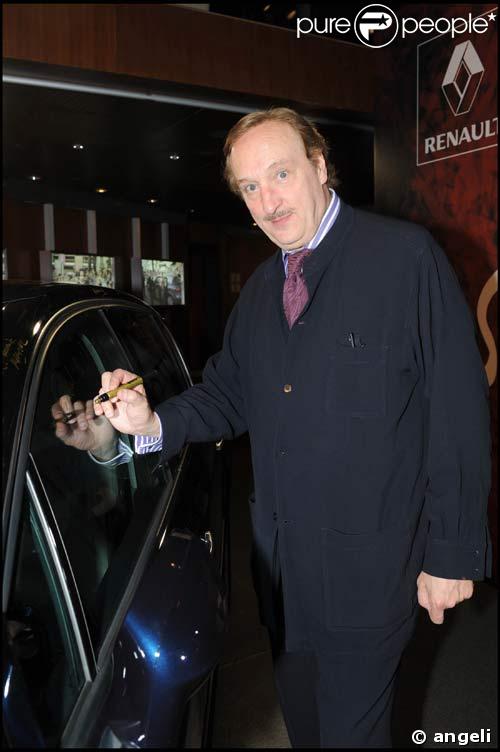 Bernard Farcy à la soirée 'Before' Cannes à l'atelier Renault, le 17/04/08