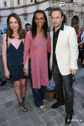 Elsa Zylberstein, Vincent Perez et Karine Silla