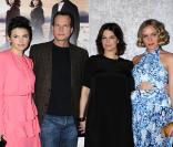Ginnifer Goodwin, Bill Paxton, Jeanne Tripplehorn et Chloë Sevigny à l'occasion de la présentation de la saison 5 de la série  Big Love , dans l'enceinte de la Directors Guild of America, à Los Angeles, le 12 janvier 2011.
