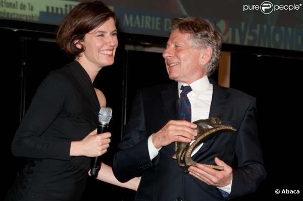 Prix Lumières 2010, le 14 janvier à Paris : Roman Polanski et Irène Jacob 
