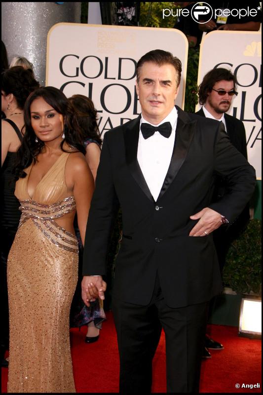 Chris Noth à la cérémonie des Golden Globes. L.A le 16/01/11
