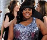 Amber Riley à la cérémonie des Golden Globes le 16 janvier 2010