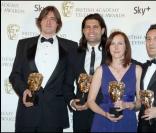 L'équipe de Fonejacker lors de la soirée des remises des BAFTA
