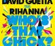 Couverture du single Who's that chick, de David Guetta et Rihanna