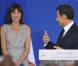 Carla Bruni et Nicolas Sarkozy, en Inde, le 6 décembre 2010. 
