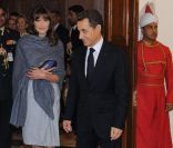 Carla Bruni et Nicolas Sarkozy en Inde