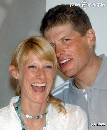 Jan Ullrich et son épouse Sara Steinhauser, 2005 