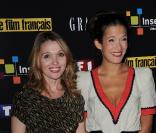 Anne Marivin et Mélanie Doutey aux 18e Trophées du Film français, le 3 février 2011, au Palais de Tokyo.
