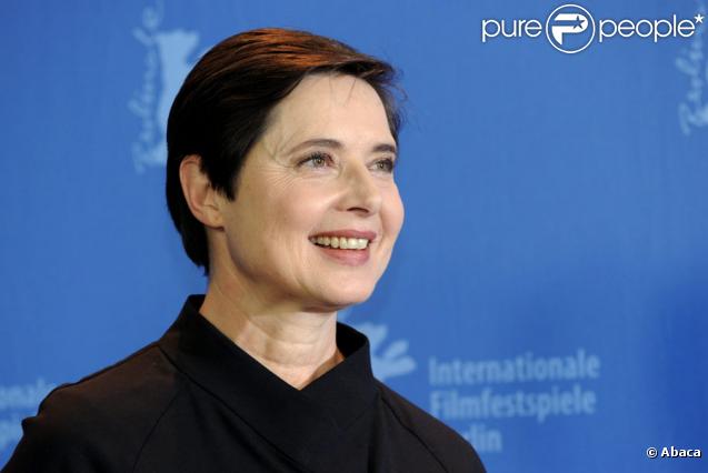 Isabella Rossellini lors du premier jour du festival de Berlin le 10 février 2011