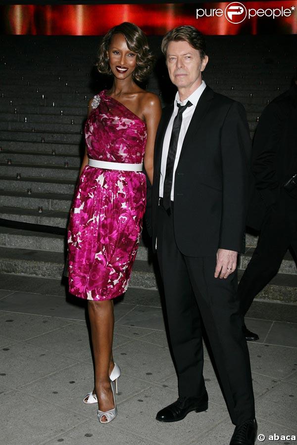Iman et David Bowie