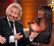 Naomi Campbell sur le plateau de Wetten, dass...? présenté par Thomas Gottschalk en Allemagne, le 12 février 2011
