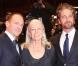 Ralph Fiennes, Vanessa Redgrave et Gerard Butler à l'occasion de la présentation de  Coriolan , dans le cadre de la 61e Berlinale, à Berlin, le 14 février 2011.