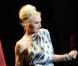 Gwen Stefani sur le catwalk au défilé L.A.M.B durant la Fashion Week de New York, le 17 février 2011.