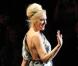 Gwen Stefani sur le catwalk au défilé L.A.M.B durant la Fashion Week de New York, le 17 février 2011.