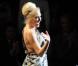 Gwen Stefani sur le catwalk au défilé L.A.M.B durant la Fashion Week de New York, le 17 février 2011.