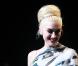 Gwen Stefani sur le catwalk sur le catwalk durant le défilé L.A.M.B pendant la Fashion Week de New York, le 17 février 2011. 