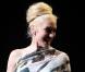 Gwen Stefani sur le catwalk sur le catwalk durant le défilé L.A.M.B pendant la Fashion Week de New York, le 17 février 2011. 