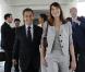 Carla Bruni et le président Nicolas Sarkozy en Guadeloupe, en janvier 2011.