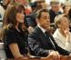 Carla Bruni et le président Nicolas Sarkozy en visite officielle Inde, début décembre 2010.