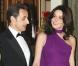 Carla et Nicolas en mars 2008, à l'Élysée.