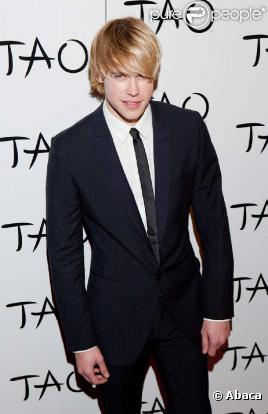 Chord Overstreet fête son 22e anniversaire à Las Vegas, le 19 février 2011