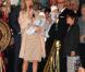 Céline Dion, son mari René et leurs jumeaux Eddy et Nelson, le 16 février 2011 