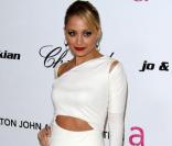 Nicole Richie et Joel Madden lors de la soirée Aids organisée par Elton John à Los Angeles après les Oscars. Le 27 février 2011 