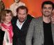 Laurent Lafitte, Pascale Arbillot et François Damiens à l'occasion de l'avant-première de  Une pure affaire , qui s'est tenue à l'UGC Ciné-Cité de Bercy, à Paris, le 28 février 2011.