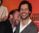 François Damiens et Laurent Lafitte à l'occasion de l'avant-première de  Une pure affaire , qui s'est tenue à l'UGC Ciné-Cité de Bercy, à Paris, le 28 février 2011.