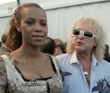 Danyellah, Michel Polnareff et Nicolas Sarkozy en juillet 2007 