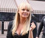 Emma Bunton, enceinte de sept mois, sort des Global Radio Studios, vendredi 4 mars. Elle s'y était rendue pour soutenir l'opération caritative  Have a heart  lancée par Heart FM.