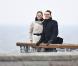 La princesse Victoria de Suède et le prince Daniel en visite à Malmö, dans le sud de la Suède, le 9 mars 2011. Clou de leur visite du jour : une imposante tour torsadée dominant la rade.