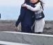 La princesse Victoria de Suède et le prince Daniel en visite à Malmö, dans le sud de la Suède, le 9 mars 2011. Clou de leur visite du jour : une imposante tour torsadée dominant la rade.