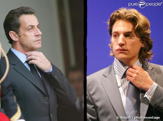 Nicolas et Jean Sarkozy