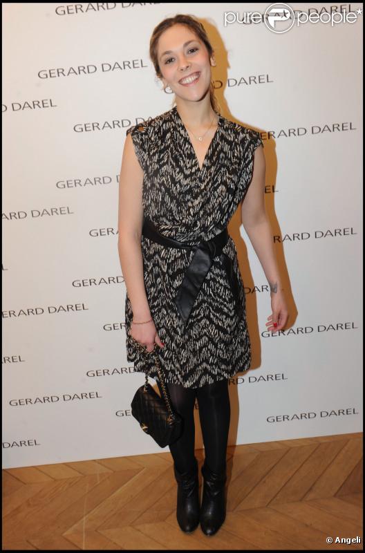 Alysson Paradis lors de la soirée Gérard Darel le 9 mars 2011 à Paris