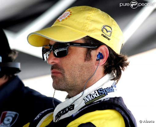 Patrick Dempsey lors du Grand Prix de Miami le 4 mars 2011