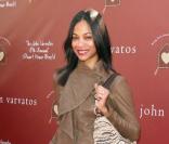 Zoe Saldana lors du gala de charité organisé par John Varvatos le 13 mars 2011 à West Hollywood (Los Angeles)