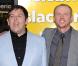 Nick Frost et Simon Pegg à l'occasion de l'avant-première hollywoodienne de Paul , au Graumann's Chinese Theatre de Los Angeles, le 14 mars 2011.