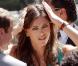 La ravissante Elizabeth Hurley sur le tournage de  Wonder Woman , à Los Angeles, le 15 mars 2011.