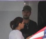 Eva Longoria et Eduardo Cruz, sur un bateau, début février 2011.