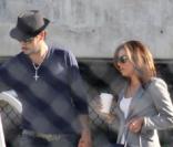 Eva Longoria et Eduardo Cruz sur un yacht à Miami le 5 février 2011