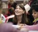 Carla Bruni-Sarkozy à la rencontre des enfants au Salon du livre 2011, le vendredi 18 mars 2011.