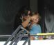 Le 28 mars 2011, Mirka et l'une de ses jumelles - Charlene ou Myla ? - encourageaient l'homme de leur vie : Roger Federer, aux prises avec Juan Monaco en 1/16e de finale à Miami.