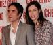 Samuel Benchetrit et Anna Mouglalis à l'occasion de l'avant-première de  Chez Gino , au Gaumont Opéra, à Paris, le 29 mars 2011.