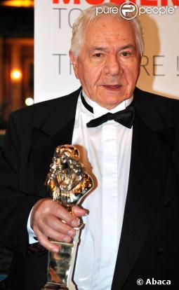 Michel Galabru lors de la cérémonie des Molières 2008