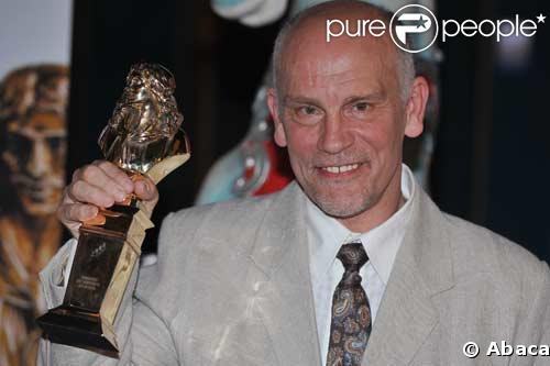 John Malkovich lors de la cérémonie des Molières 2008