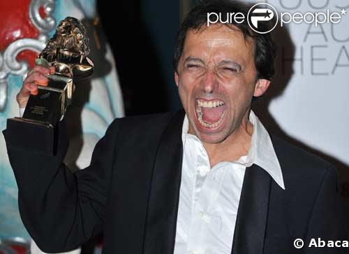 Eric Métayer récompensé lors de la cérémonie des Molières 2008