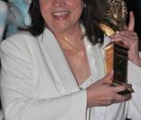 Myriam Boyer, mère de Clovis Cornillac, lors de la cérémonie des Molières 2008